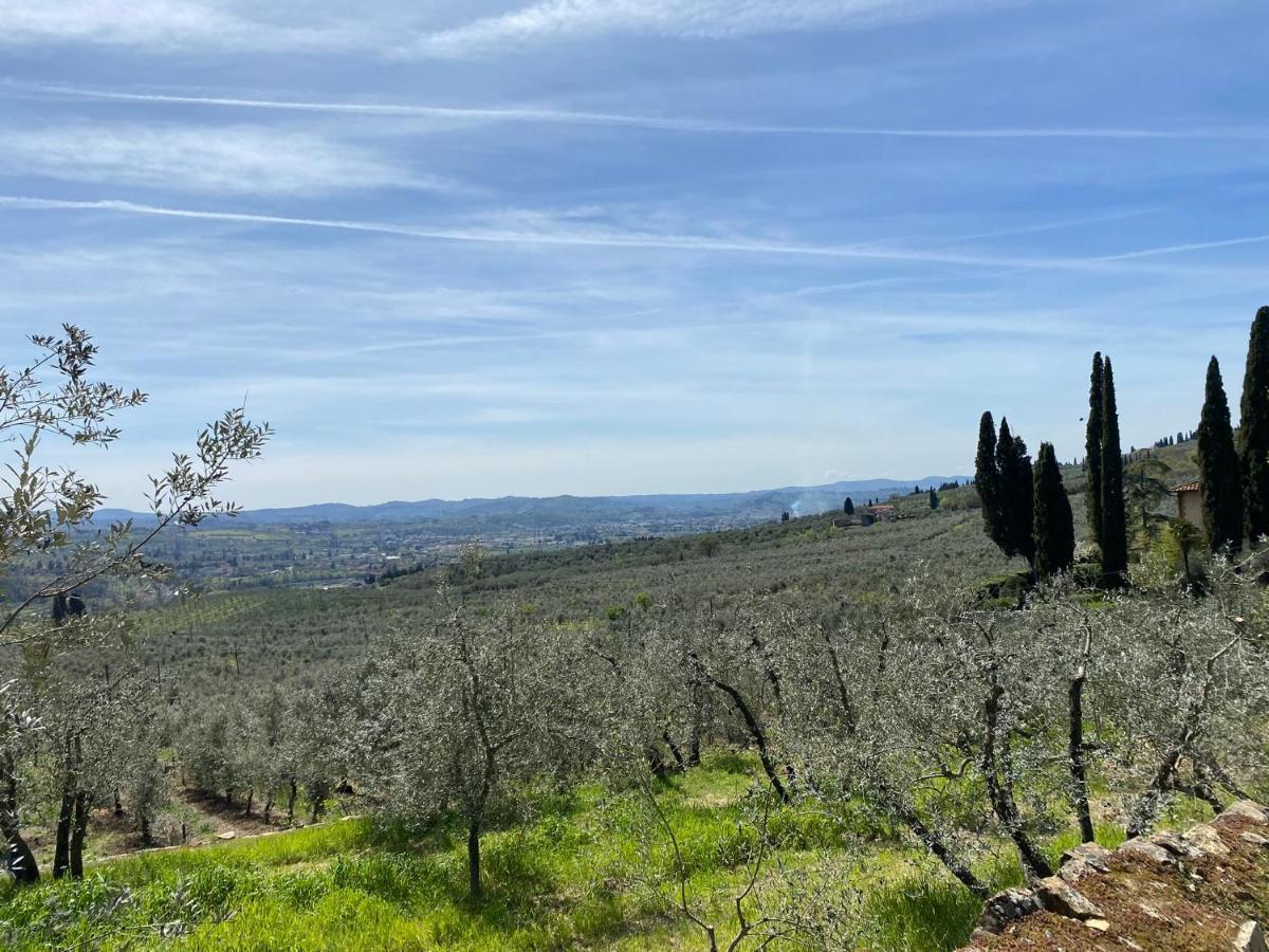 Appartamento A Villa Rosa Compiobbi Bagian luar foto