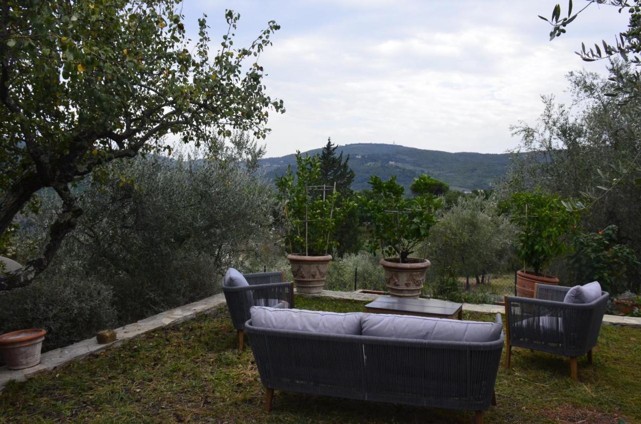 Appartamento A Villa Rosa Compiobbi Bagian luar foto